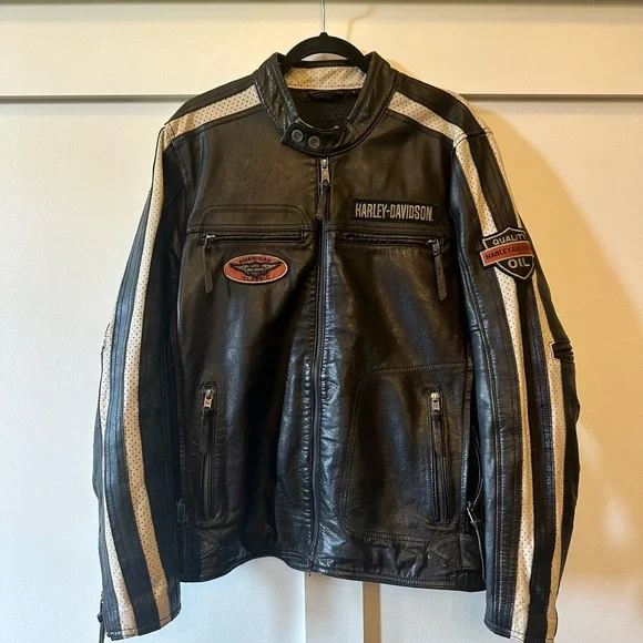 Men's Harley Davison Command Leather Jacket